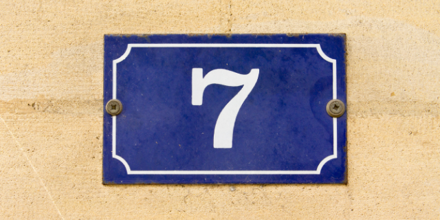 O significado e a simbologia do número 7. Decifre-o!